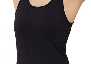 Μπλούζα Αμάνικη DKNY Twill Seamless Scoop Neck DP2T9040-BLK Γυναικείο - DKNY - 