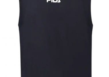 Μπλούζα Αμάνικη Fila Small Logo APCDMS25001-BLKIRIS Ανδρικό - Fila - 