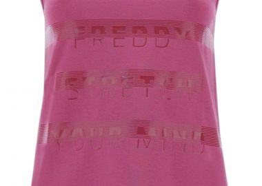 Μπλούζα Αμάνικη Freddy Με Λεπτές Τιράντες S1WBCK2-P22 Γυναικείο - Freddy - 