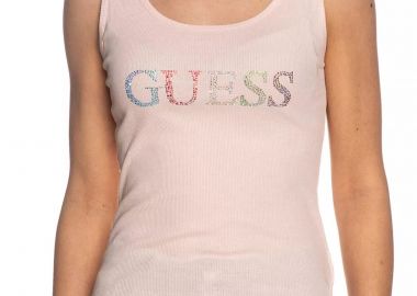Μπλούζα Αμάνικη Guess Colorful Logo W3GP43K9I51-G65T Γυναικείο - Guess - 