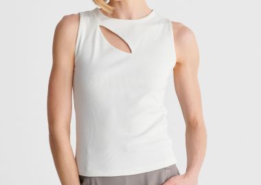 Μπλούζα αμάνικη με cut-out - 5207251684132 -  - 