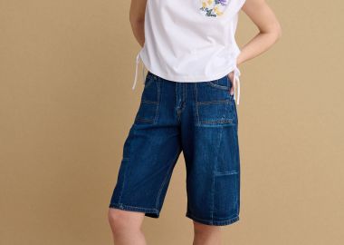 Μπλούζα αμάνικη με κέντημα - 5206634960979 -  - 