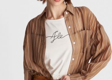 Μπλούζα αμάνικη με κεντητό λογότυπο - 5206179073639 -  - 