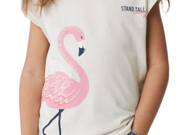 Μπλούζα Αμάνικη Mexx With Artwork TU2130033G-Off White Κορίτσι - Mexx - 