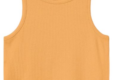 Μπλούζα Αμάνικη Name It Nkfholone Sxl Cropped 13232566-Chamois Κορίτσι - Name It - 