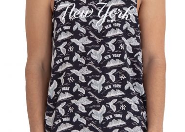 Μπλούζα Αμάνικη New Era New York Yankees Allover MLB Island Tank 11935284-NVY Ανδρικό - New Era - 