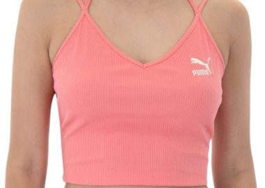 Μπλούζα Αμάνικη Puma Classics Ribbed Crop 624255-26 Γυναικείο - Puma - 