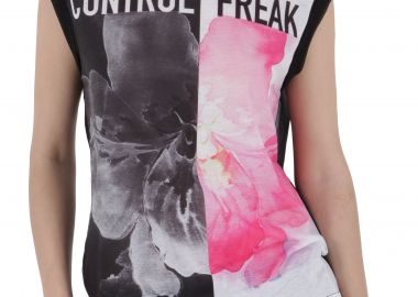 Μπλούζα Αμάνικη Silvian Heach Garvora PGP15371TS-NERO Γυναικείο - Silvian Heach - 