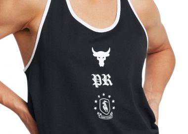 Μπλούζα Αμάνικη Under Armour Project Rock Boh 1386439-001 Γυναικείο - Under Armour - 
