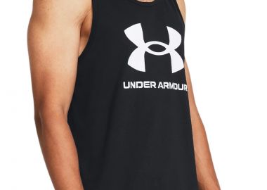 Μπλούζα Αμάνικη Under Armour Sportstyle Logo Tank 1382883-001 Ανδρικό - Under Armour - 