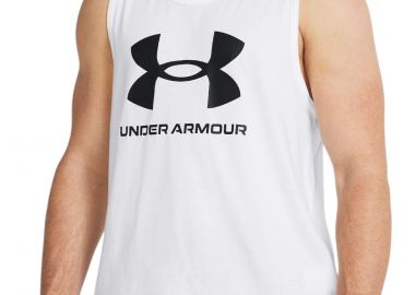 Μπλούζα Αμάνικη Under Armour Sportstyle Logo Tank 1382883-100 Ανδρικό - Under Armour - 