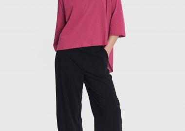 Μπλούζα ασύμμετρη μονόχρωμη - 5206634959768 -  - 