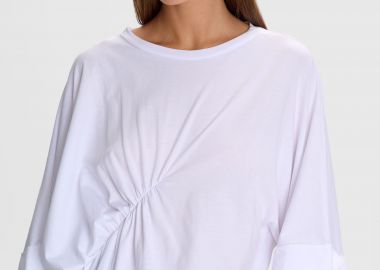 Μπλούζα ασύμμετρη σχεδιαστική - 5206634957474 -  - 