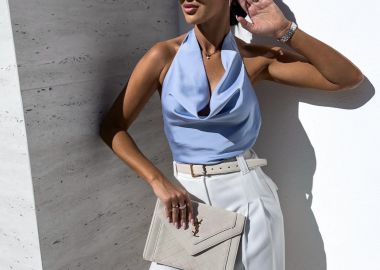 Μπλούζα Bahaar Σιελ - Amelie's - 