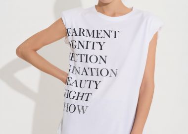 Μπλούζα DEJAVU Με Statement Print -  - 