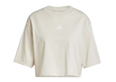 Μπλούζα Essentials 3-Stripes Cotton Loose Tee - ADIDAS - 