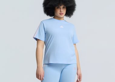 Μπλούζα Essentials 3-Stripes Cotton Tee - ADIDAS - 