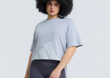 Μπλούζα Essentials Big Logo Boyfriend Tee - ADIDAS - 