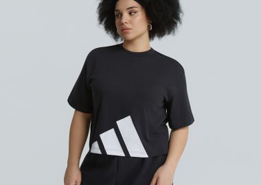 Μπλούζα Essentials Big Logo Boyfriend Tee - ADIDAS - 
