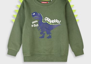 Μπλούζα φούτερ - ΧΑΚΙ 12-125115-5 - energiers - 