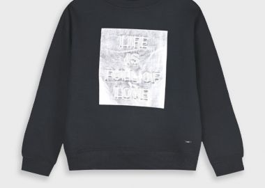 Μπλούζα φούτερ - ΜΑΥΡΟ 16-125209-5 - 16-125209-5-14-etwn-mayro - energiers - 