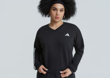 Μπλούζα Φούτερ Essentials 3-Stripes French Terry - ADIDAS - 