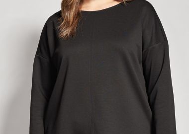 Μπλούζα φούτερ scuba soft touch -  - 