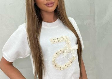 Μπλούζα Fuzzy Λευκή - Amelie's - 