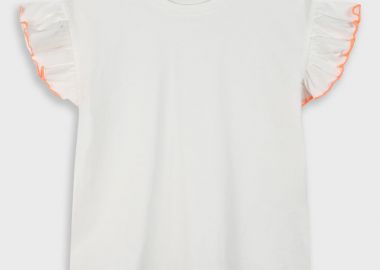 Μπλούζα για κορίτσι - Εκρού 15-225343-5 - energiers - 