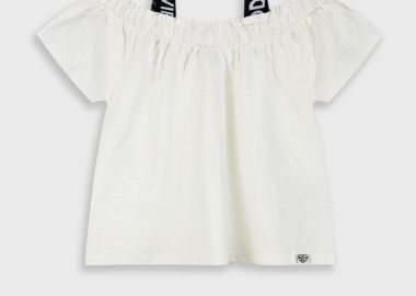 Μπλούζα για κορίτσι - Εκρού 16-225225-5 - energiers - 