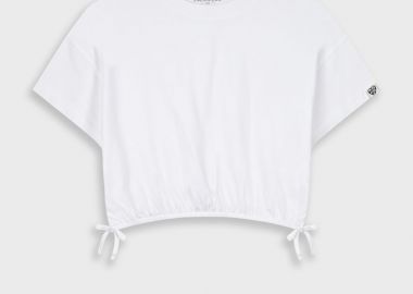 Μπλούζα για κορίτσι - Λευκό 16-225220-5 - energiers - 