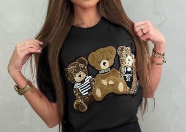 Μπλούζα Honey Μαύρη - Amelie's - 