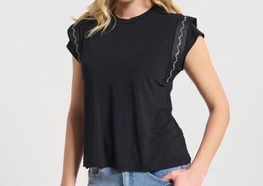 Μπλούζα Kellys Με Διακοσμητική Τρέσα Στα Μανίκια -  - 