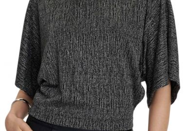 Μπλούζα Κοντομάνικη Ale Κοντομάνικη Lurex 82267395-SILVER Γυναικείο - Ale - 