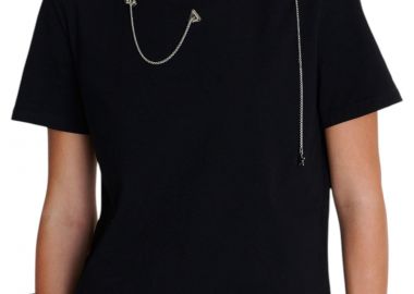 Μπλούζα Κοντομάνικη Ale Με Αλυσίδα 8921586-BLACK Γυναικείο - Ale - 