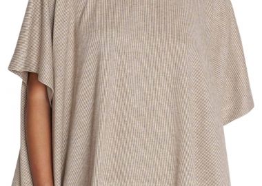 Μπλούζα Κοντομάνικη Ale Με Φαρδιά Μανίκια 8921554-BEIGE Γυναικείο - Ale - 