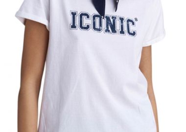 Μπλούζα Κοντομάνικη Attrattivo Με Πουά Φουλάρι 9920903-WHITE Γυναικείο - Attrattivo - 