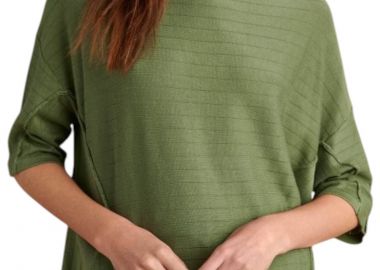 Μπλούζα Κοντομάνικη Attrattivo Πλεκτή Με Διακοσμητικά Εξώραφα 9P22486-LIGHT KHAKI Γυναικείο - Attrattivo - 