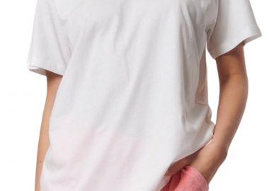 Μπλούζα Κοντομάνικη Body Action Oversized With Print 051425-02 Γυναικείο - Body Action - 