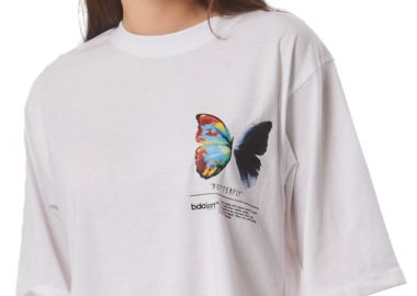 Μπλούζα Κοντομάνικη Body Action Relaxed Fit Graphic 051429-02 Γυναικείο - Body Action - 