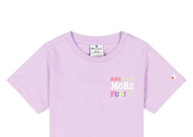 Μπλούζα Κοντομάνικη Champion Crewneck 404681-VS022 Κορίτσι - Champion - 