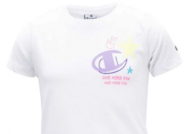 Μπλούζα Κοντομάνικη Champion Crewneck 404681-WW001 Κορίτσι - Champion - 