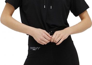 Μπλούζα Κοντομάνικη DKNY Hoodie DP1T8052-BLK Γυναικείο - DKNY - 