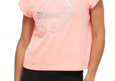 Μπλούζα Κοντομάνικη DKNY Logo DP3T9563-APK Γυναικείο - DKNY - 