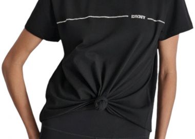 Μπλούζα Κοντομάνικη DKNY Logo Με Στρας DP4T9518-BLK Γυναικείο - DKNY - 