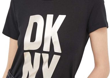 Μπλούζα Κοντομάνικη DKNY Logo P3EHFDNA-BLK Γυναικείο - DKNY - 