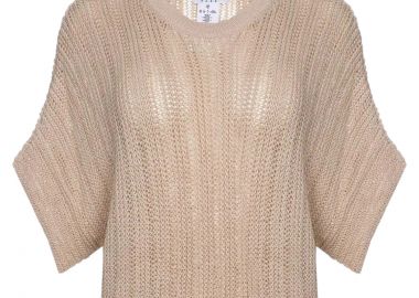 Μπλούζα Κοντομάνικη DKNY Με Ιδιαίτερη Πλέξη P3ASBJ04-BIS Γυναικείο - DKNY - 