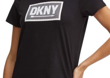 Μπλούζα Κοντομάνικη DKNY Με Λογότυπο DP4T9724-BLK-BLACK Γυναικείο - DKNY - 