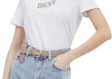 Μπλούζα Κοντομάνικη DKNY Με Λογότυπο P3DHRDNA-WHT Γυναικείο - DKNY - 