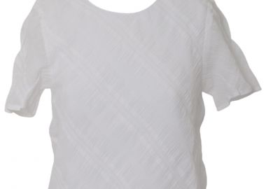 Μπλούζα Κοντομάνικη DKNY Μονόχρωμη P2AA0M84-WHT Γυναικείο - DKNY - 